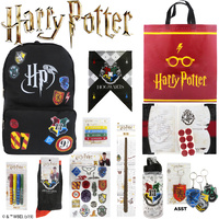 Harry Potter Showbag Backpack Show Bag Official Licensed - Bottle, Keychain, Wand & More