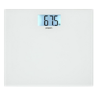 Propert 150kg Glass Digital Bathroom Scale - White