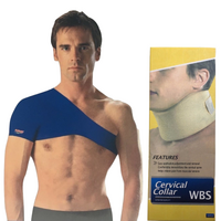 Shoulder Support Brace + Cervical Collar Neck Foam Brace Support Pain Relief