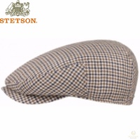 STETSON Linen/Cotton Flat Ivy Cap Driver Hat 6243201 MADE IN GERMANY