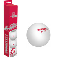 6x Table Tennis Balls 40+ Ping Pong Game Non-Celluloid - 2 Star Red Dot 