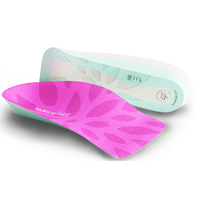 Women's Superfeet Me 3/4 Length Insoles Inserts Orthotics Arch Support Cushion