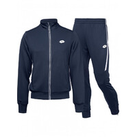 Lotto Boy's Aydex IV Suit Full Zip Jacket And Pants Deep Dry Tennis Sport - Navy