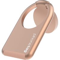 phonetag - Multi-View Phone Stand with Magnetic Ring Holder Universal (Rose Gold)