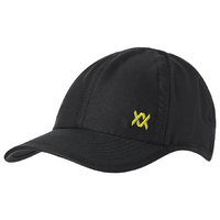 VOLKL Perforated Tennis Hat Baseball Cap - Black/Neon Yellow