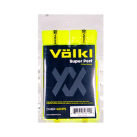 Volkl Super Perf 12 Pack Over Grips Tennis Bulk - Neon Yellow