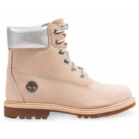 Timberland Womens Heritage 6-Inch Waterproof Winter Leather Boots