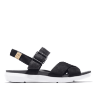 TIMBERLAND WOMENS WILESPORT LEATHER SANDALS - BLACK