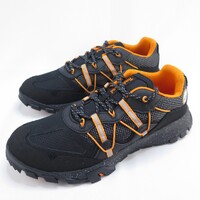 Timberland Men's Garrison Trail Hiking Sneakers Shoes Trekking Runners - Black