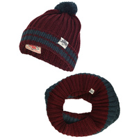 TOKYO LAUNDRY Baber Cable Knitted Hat Scarf Beanie Hat Thick Set Warm