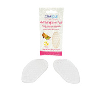 1 Pair TRIMSOLE Gel Ball of Foot Pads Cushion Feet Insoles for High Heels Heeled Sandals