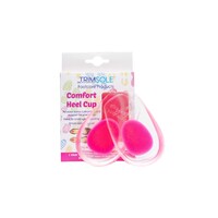 TRIMSOLE Womens Comfort Heel Cup Silicone Gel Pad Cushion Insoles Inserts  (1 Pair)