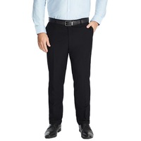 Men's Microfibre Trousers Dress Business Formal Office Pants Wrinkle-Friendly