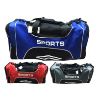 MEDIUM SPORTS BAG With Shoulder Strap Gym Duffle Travel Bags Water Resistant