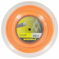 Völkl Cyclone 200m Reel Tennis Racquet Strings 16g / 1.30mm - Fluro Orange