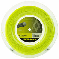 Volkl Cyclone 200m Reel Tennis Racquet Strings 16g / 1.30mm - Neon Yellow