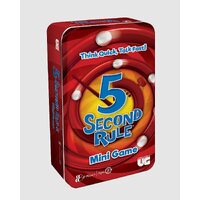 5 Second Rule Tin Card Game Quick Thinking
