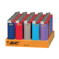 50x Bic Lighters Genuine Lighters Maxi Cigarette Lighter - Bulk Pack