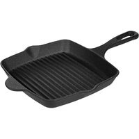 XL Heavy Duty Cast Iron Square Griddle Pan Cooking Frying Skillet Pan