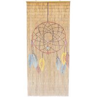 Deluxe Handmade Bamboo Door Curtain Room Divider (90cm x 200cm) - Dream Catcher