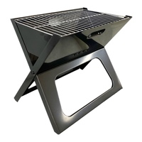 Portable Foldable Charcoal Grill Outdoor BBQ Barbecue (44 x28.5x36.5cm)