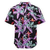 Men's 100% Cotton Hawaiian Shirt Beach T-Shirt Summer Casual King Plus Size