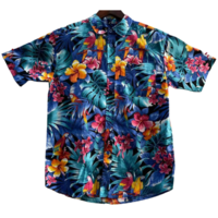 100% Cotton Adults Hawaiian Beach T-Shirt Cool Dry Summer Casual Tee Tops Plus Size King