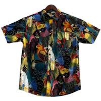 Men's 100% Cotton Hawaiian Shirt Beach T-Shirt Summer Casual King Plus Size