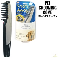 PET GROOMING BRUSH Knots Away Dog Comb Cats Electric New