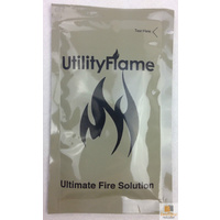 UTILITY FLAME Ultimate Fire Starting Gel Solution Outdoor Camping Survival BBQ