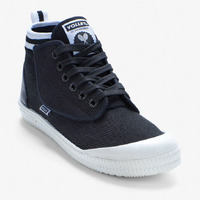 Volley Heritage High Sneakers Shoes - Black/White - US 9