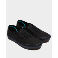Vans Mens Authentic Comfycush Canvas Shoes Classic Sneaker Casual - Black/Black