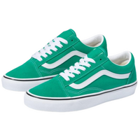 Vans Old Skool Canvas Casual Sneakers Shoes Skateboard - Pepper Green/White