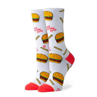 Stance Everyday Light French Fries Before Guys Chips Burger Socks Crew 