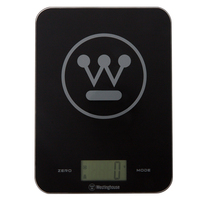 Westinghouse Electronic 8kg Kitchen LCD/Touch Scale/Weight Cooking/Baking - Black