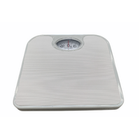 130kg Mechanical Bathroom Scales Weight Checker Kilo Kg Kilograms White