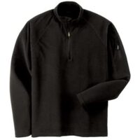 ExOfficio Microstretch Zip Pullover Top Tee T-Shirt Hiking Camping 1011-0734 - Black - L