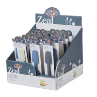 30x Zeal Silicone Cup Cake Spatula - Assorted Colours