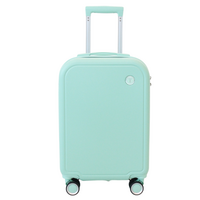 TPartner Hardshell Cabin Luggage Bag Travel Carry On TSA 24" - Mint Green