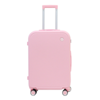 TPartner Hardshell Cabin Luggage Bag Travel Carry On TSA 24" - Pink