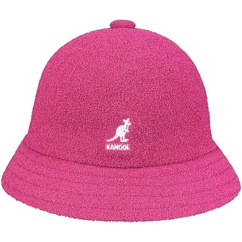 Kangol Bermuda Casual Bucket Hat Terry Towelling Cap Summer Camp - Electric Pink