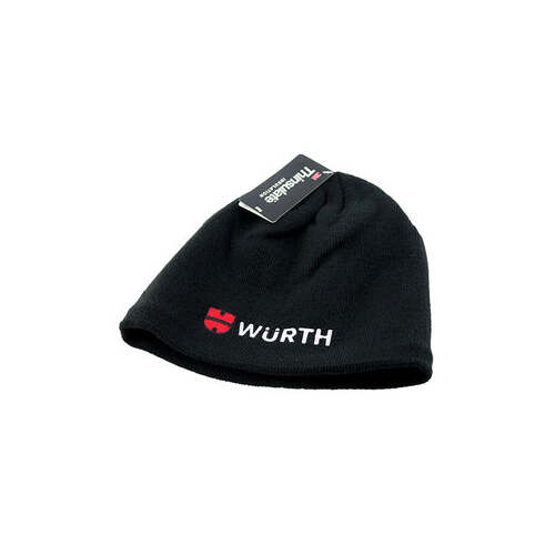 Wurth Beanie Hat with 3M Thinsulate Lining - Black