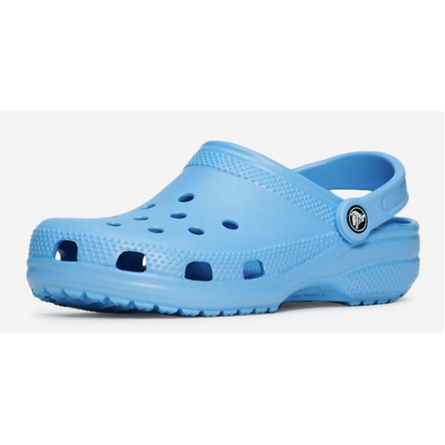 Crocs Mens Classic Clog Roomy Fit Sandal Clog Slides Waterproof - Oxygen