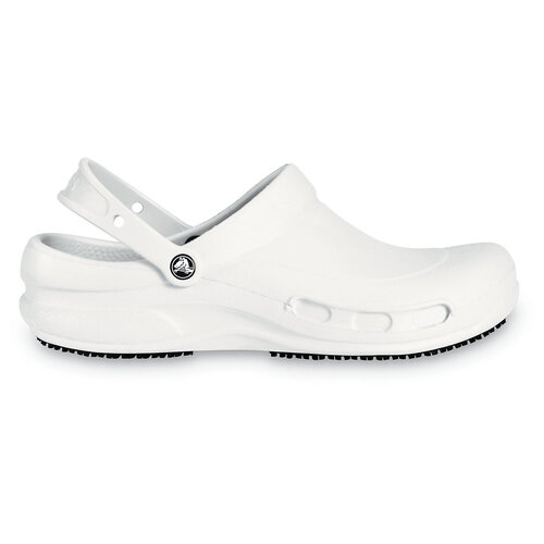 Crocs Bistro Clogs Mens Womens Slip-on Shoes Slippers Sandals (Unisex) - White