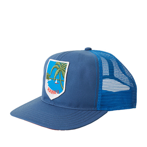 Goorin Brothers Happy Place Hawaii 6-Panel Baseball Cap Hat Adjustable - Navy