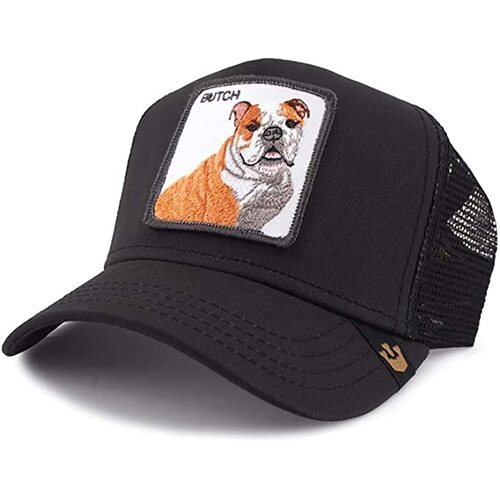 GOORIN BROTHERS Butch Animal Series Trucker Hat Adjustable Baseball Cap - Black