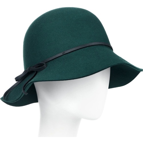 Goorin Brothers Mrs. Blanc Womens Wool Felt Cloche Hat - Teal