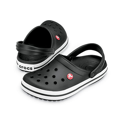Crocs Adult Classic Clogs Sandals Slides Flip Flops Thongs - Black