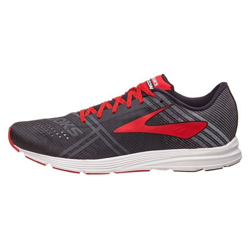 Brooks Mens Hyperion Race Flats Sneakers Shoes Running - Black/White/Toreador