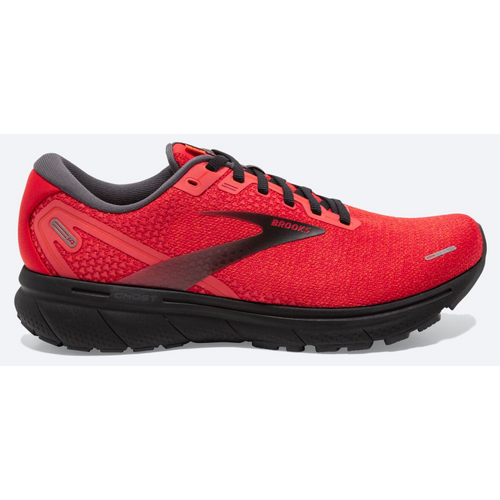 Brooks Mens Ghost 14 Sneakers Runners Shoes Athletic Running - Black/Red